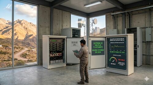 กรณี บริษัท ล่าสุดเกี่ยวกับ Mitigating Grid Fluctuations in South America