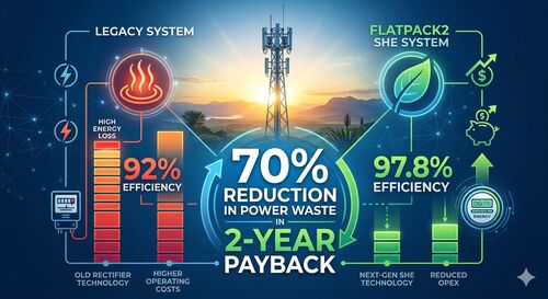 กรณี บริษัท ล่าสุดเกี่ยวกับ Reducing OPEX in High Energy Cost Regions: Rectifier Upgrade Paths for South American Operators