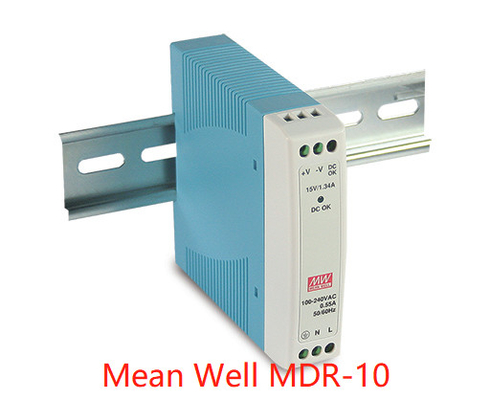 Mean Well MDR-10-5 พาวเวอร์ซัพพลายราง Din 24vdc MDR-20 MDR-40 MDR-60