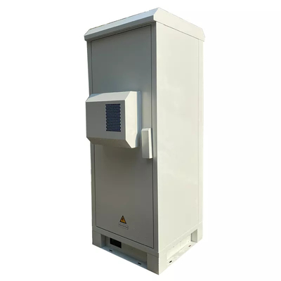 ตู้โทรคมนาคมกลางแจ้งผนังคู่ 2.1M ตู้เครือข่าย 42U DC48V