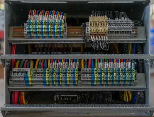 OEM PDU Power Distribution Unit ไฟเบอร์ตู้แร็คข้อมูลแรงดันต่ำ