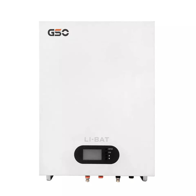 Deep Cycle 48V 200ah แบตเตอรี่ลิเธียมไอออนแบบติดผนังพร้อม BMS สำหรับการจัดเก็บที่บ้าน