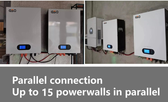 GSO Telecom Power Powerwall ชุดแบตเตอรี่ LiFePO4 48V 100Ah 200Ah