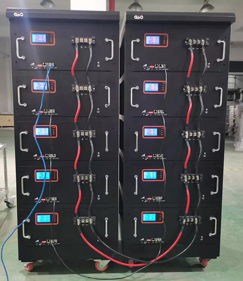 700Ah 48V ลิเธียมไอออนเทเลคอมชุดแบตเตอรี่ลิเธียมพร้อม BMS 35KWH 40KWH