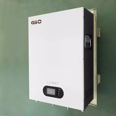 2.5kwh 5kwh 24v 100ah 200ah Lifepo4 เก็บแบตเตอรี่ลิเธียมไอออนพลังงานแสงอาทิตย์ GBP24V-100AH