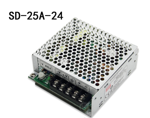 SD-25-24 DC เป็น DC Converter โมดูลพลังงาน 24V 1.1A ป้องกันการโหลดเกิน