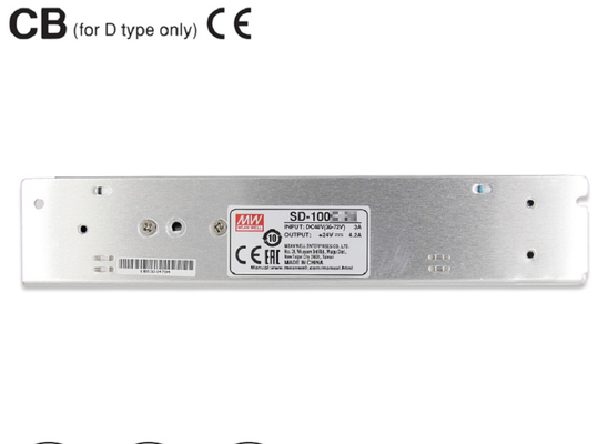 SD-50A-24 โมดูลแปลง DC DC อุตสาหกรรม 12V ถึง 24V 2.1A