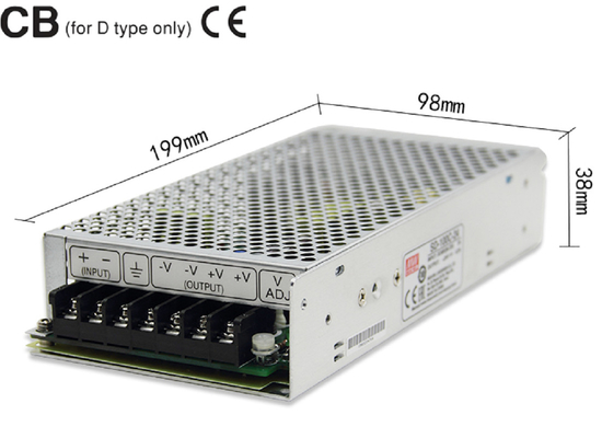 SD-50A-24 โมดูลแปลง DC DC อุตสาหกรรม 12V ถึง 24V 2.1A