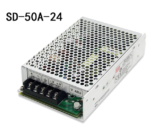 SD-50A-24 โมดูลแปลง DC DC อุตสาหกรรม 12V ถึง 24V 2.1A
