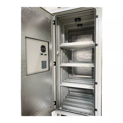Double Door 24U ตู้โทรคมนาคมกลางแจ้ง IP55 Anti Theft