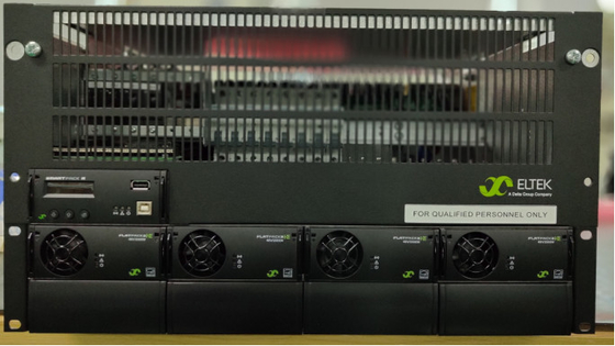 Eltek 48Vdc 19 นิ้ว 5U Telecom 16kw 300A ระบบ CTO Smartpack เครื่องควบคุมสัมผัส