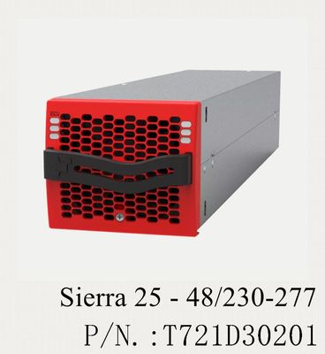 CET UPS Sierra 25 - 48/230-277 ตัวแปลง 3KVA 2.7KW สำหรับโหลด AC DC 2.7KW ถึง 2MW P/N T721D30201