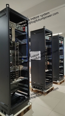 โรงไฟฟ้าที่ทําตามสั่ง FP2 48Vdc 48kw 1000A โรงงานโทรคมนาคมภายในโรงงานใหญ่ Eltek Rectifier Smartpack2 Controller 3 Phase 208V