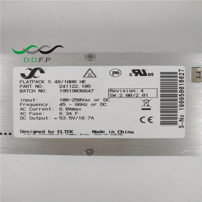 Eltek Flatpack S 48/1000 HE 48V 1000W P/N 241122.105 สําหรับ CTOS0301.XXX