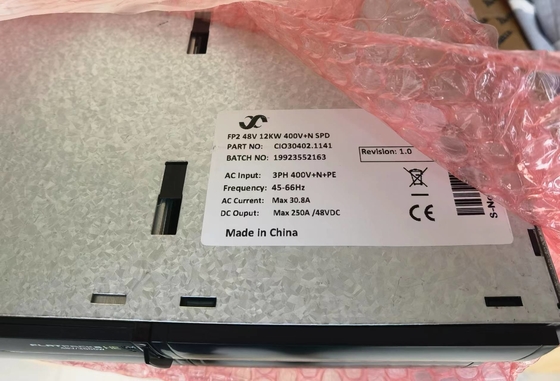 Eltek 48V 12KW ระบบพลังงานโทรคมนาคม DC ที่บูรณาการ 2U Flatpack2 250A ระบบ DC CIO30402.XXXX