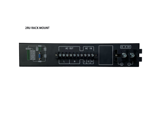 ชาร์จ 3Kva 19"2U ราค มอนท์ บินในชาร์จ ออฟเกรด อินเวอร์เตอร์