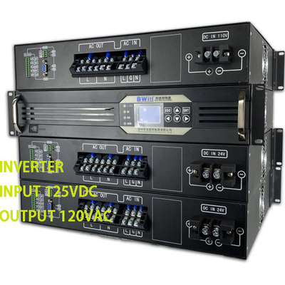 คลื่นไซน์บริสุทธิ์ DC TO AC Inverter Dc 125v ถึง 120v 1kva 800w