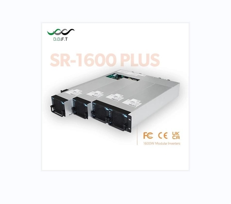 Cotek DC AC อินเวอร์เตอร์ SR-1600 PLUS-124 120Vac ทางเข้า 24Vdc ในใส่ 120Vac การออก 1600VA อินเวอร์เตอร์ Rack