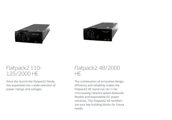 Eltek 3200W Flatpack2 48/3200 HE โมดูลชาร์จพลังงานแสงอาทิตย์ 241119.650