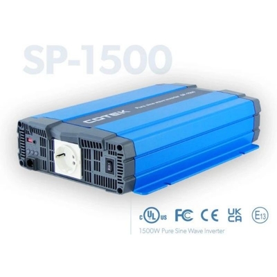Cotek 1500W พลังงาน Inverter สะอาด Sine Wave Inverter SP ซีรี่ย์ SP-1500