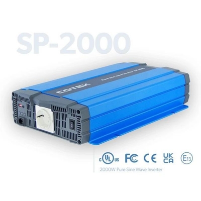 Cotek พลังงาน 2000W อินเวอร์เตอร์ สะอาด Sine Wave อินเวอร์เตอร์ SP ซีรี่ย์ SP-2000