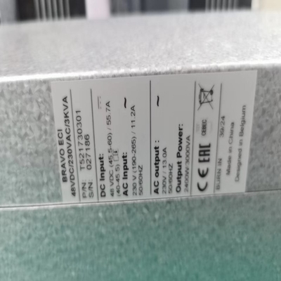 CE+T อินเวอร์เตอร์โมดูเลอร์ พลังงานแกน Bravo ECI 48/230 2.4KW อินเวอร์เตอร์ส่วน Nuaber T521730301