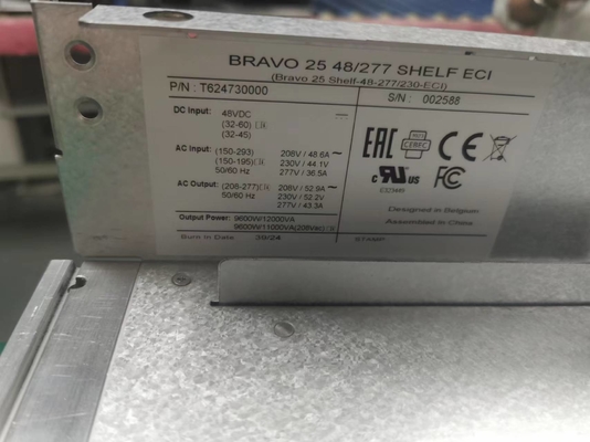 CE+T Power Shelf ECI บราโว 25 shelf 48-277/230 -ECI P/N: T624730000