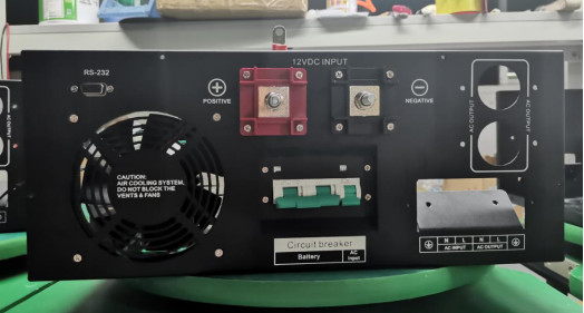 DC AC Inverter 19inch 4RU Rack Type Input 12Vdc to Output 220Vac โมดูล Inverter 3kw ที่ทําตามสั่ง