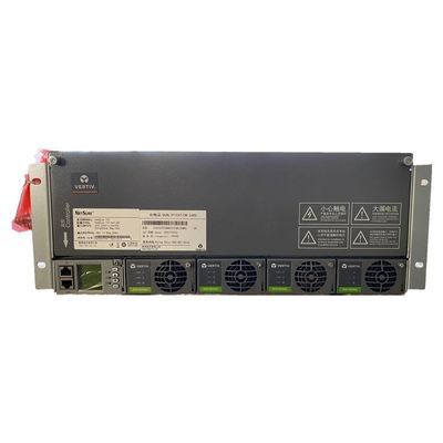 Vertiv 48Vdc ระบบพลังงานที่ติดตั้ง 19 นิ้ว อุปกรณ์โทรคมนาคม Netsure 731A41 200A การสลับไฟฟ้า