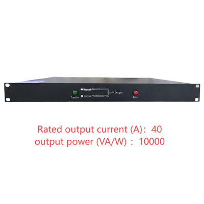 220V Dual-Switching STS Single-Phase Relay Static Transfer Switch With A Current Range Of STS40S STS40D 40A สําหรับพลังงานแอลซีแบบสองช่อง