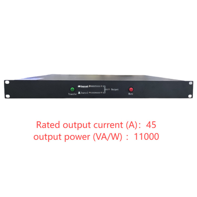 220V Dual-Switching STS Single-Phase Relay Static Transfer Switch With A Current Range Of STS45S STS45D 45A สําหรับพลังงานแอลซีแบบสองช่อง