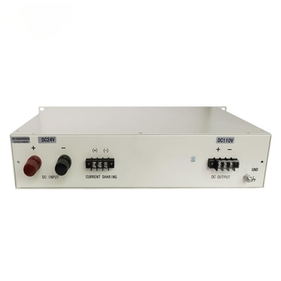 OEM การปรับปรุง 19 นิ้ว Rackmount DC DC Converters input 110vdc Output 220vdc 2200W D10-10-11