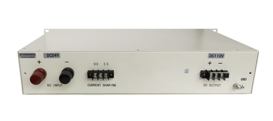 OEM ODM DC DC Converters 19 นิ้ว Rackmount RCT2000D ซีรีส ลง 110vdc ออก 24vdc 720W D30-10-14