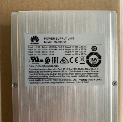 โมดูลปรับสื่อสาร Huawei R4830G1 48V30A AC-DC 2000W โมดูลพลังงานประสิทธิภาพสูง
