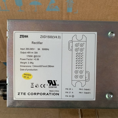 ZTE 48V 48/1500w ZXD1500v4.0 โมดูลเรกติไฟเออร์ 48v 3000w 48v 220v AC เป็น 48v DC
