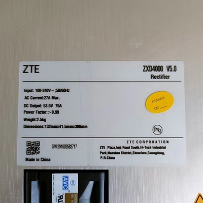 ZTE ZXD4000V5.0 โมดูลปรับปริมาณไฟฟ้าสลับความถี่สูง 48V75A พลังงาน 4000W AC-DC
