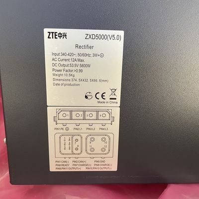 ZXD5000 V6.0 ZTE โมดูลปรับพลังงานโทรคมนาคม 48/5000W