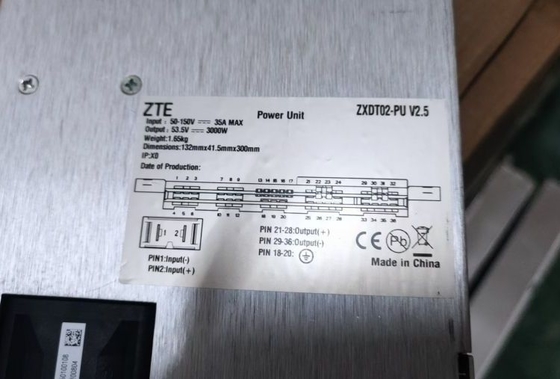ZXDT02 PU V2.5 กล่องโมดูลจ่ายไฟ DC 3000W ขนาด 19 นิ้ว โมดูลพลังงานแสงอาทิตย์ แหล่งจ่ายไฟ DC