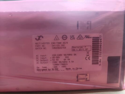 Eltek 48V 230V/1500VA ประสิทธิภาพสูง DC AC Inverter Rectiverter Flatpack2 โมดูล
