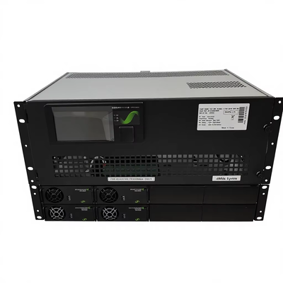 ระบบพลังงานที่ติดตั้ง FP2 48V 12KW 6KVA 230V SPD BD 5U ด้วยสล็อตปรับและปรับ