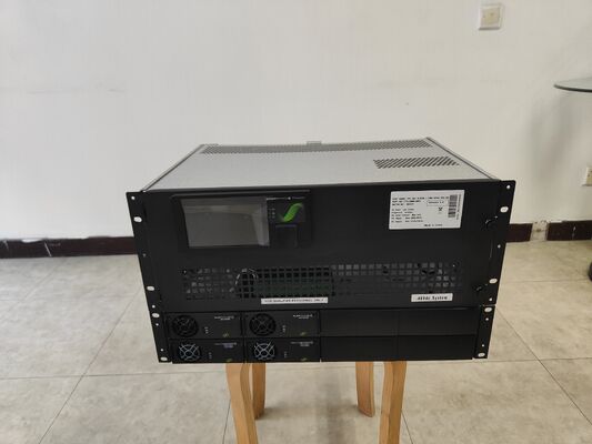 ระบบพลังงานที่ติดตั้ง FP2 48V 12KW 6KVA 230V SPD BD 5U ด้วยสล็อตปรับและปรับ