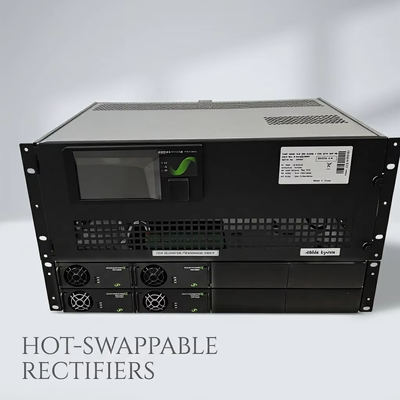 ระบบพลังงานที่สามารถปรับแต่งได้ในอุตสาหกรรม FP2 48V 12KW + 6KVA 230V 5U