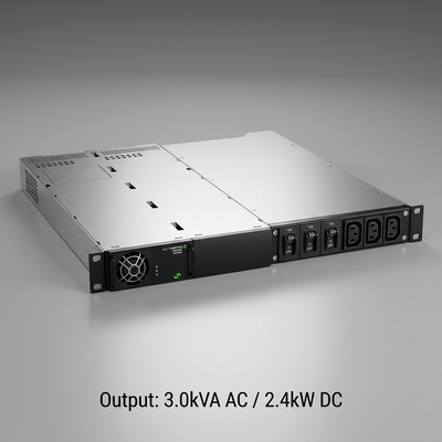 3kVA 1 เฟส 220VDC Telecom Power System Rectiverter Integrated Standalone (หมายเลขชิ้นส่วน:CTOR0201.003)