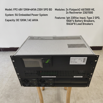 ระบบเพาเวอร์ Eltek Rectiverter 12KW DC 6KVA AC Smartpack2 Touch Control
