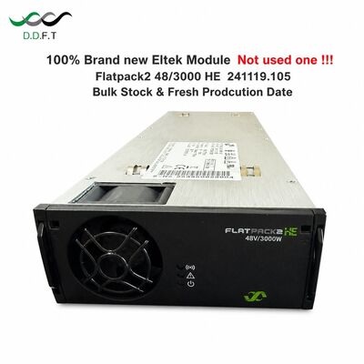 100% แบรนด์เดิมใหม่ Eltek 48Vdc 3000W โมดูล Flatpack2 48/3000HE (P/N: 241119.105) Revision 7