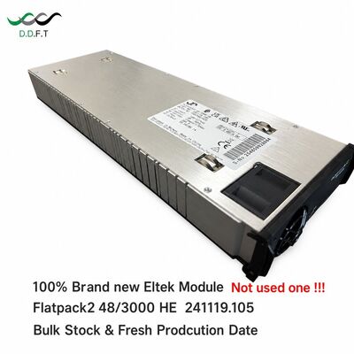 โมดูลเรียงกระแส Eltek Flatpack2 48/3000HE 3000W 48V ประสิทธิภาพสูง ถอดเปลี่ยนได้ขณะทำงานสำหรับแหล่งจ่ายไฟโทรคมนาคม