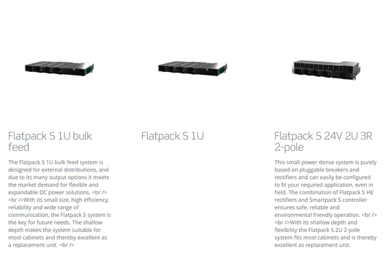 12VDC 24VDC 48VDC โมดูลตรวจสอบโทรคมนาคม Smartpack S Controller RS232