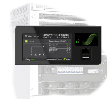 DC Power Systems 242100.510 โมดูลตรวจสอบโทรคมนาคม Smartpack2 Touch