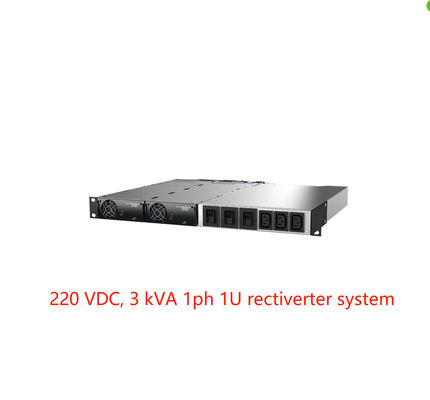 3kVA 1 เฟส 220VDC Telecom Power System Rectiverter Integrated Standalone (หมายเลขชิ้นส่วน:CTOR0201.003)