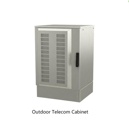 OEM 19 นิ้วตู้ไฟฟ้าภายนอกตู้โทรคมนาคม 15U 22U